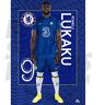 Be The Star Posters Chelsea FC Lukaku Headshot 21/22 Poster A3 Officieel gelicentieerd product