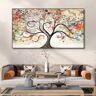 dsdsgog 1 st The Fantasy Love Tree Muurschildering Canvas Schilderij Posters En Prints Wall Art Pictures Voor Woonkamer Slaapkamer Decoratie 70 x 140 cm (28x55 inch InternalFrame