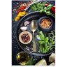 dsdsgog Nordic Kitchen Posters Spices Lepel Chili Prints Canvas Schilderij Mural Restaurant Wall Art Mural voor Woondecoratie Afbeeldingen 40 x 60 cm (16x24 inch InternalFrame