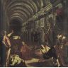 Our Posters 241 Tintoretto De reünie van het lichaam van st Mark 1562 Film Film Poster Beste Print Kunst Reproductie Kwaliteit Wanddecoratie Gift Canvas A4