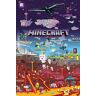 Close Up Minecraft Poster World Beyond (61cm x 91,5cm) + 1 Droomstrandposter Eiland Bora extra