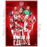 Be The Star Posters Arsenal Voetbalclub Montage Poster A2 Voetbal Poster/Print/Muur Art Officieel gelicenseerd product Verkrijgbaar in maat A2 A2