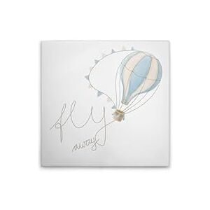 A.S. Création Canvasfoto heteluchtballon met wolken blauw beige wandafbeelding in beige, blauw 40 x 40 cm DD129401 A.S. Création Canvasfoto heteluchtballon met wolken blauw beige wandafbeelding in beige, blauw 40 x 40 cm DD129401