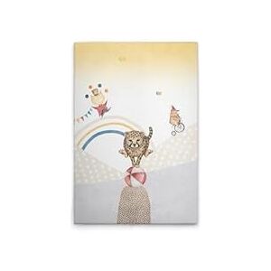 A.S. Création Canvas foto circus tijger kinderkamer muurschildering in kleurrijk, beige 40 x 60 cm DD129376 A.S. Création Canvas foto circus tijger kinderkamer muurschildering in kleurrijk, beige 40 x 60 cm DD129376