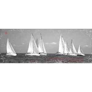 Pro-Art gla1111c muurschildering glas-Art 'Boat Race Course' 80 x 30 cm Pro-Art gla1111c muurschildering glas-Art 'Boat Race Course' 80 x 30 cm