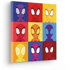 Komar Spidey Symmetrie 30x30 cm - Wanddecoratie Komar Spidey Symmetrie 30x30 cm - Wanddecoratie
