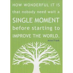 ART Anne Frank inspirerend citaat 16 x 12 kunst afdrukken poster ART Anne Frank inspirerend citaat 16 x 12 kunst afdrukken poster