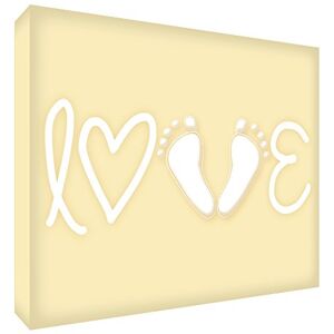 ART Kunstdruk op canvas, massieve voorkant, 20 x 30 x 4 cm, crèmekleurig ART Kunstdruk op canvas, massieve voorkant, 20 x 30 x 4 cm, crèmekleurig