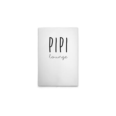 A.S. Création Canvas Pipi Lounge Wandafbeelding in wit, zwart 40 x 60 cm DD133102 A.S. Création Canvas Pipi Lounge Wandafbeelding in wit, zwart 40 x 60 cm DD133102