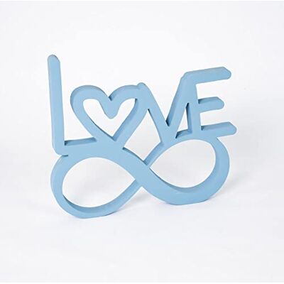 Declea Houten bord om neer te zetten met opschrift Infinity Love Ideale decoratie voor woonkamer of slaapkamer, decoratief belettering handgemaakt interieur decoratie Declea Houten bord om neer te zetten met opschrift Infinity Love Ideale decoratie voor woonkamer of slaapkamer, decoratief belettering handgemaakt interieur decoratie