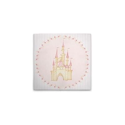 A.S. Création Canvas Prinses Kasteel Wandafbeelding in beige, geel 40 x 40 cm DD129452 A.S. Création Canvas Prinses Kasteel Wandafbeelding in beige, geel 40 x 40 cm DD129452
