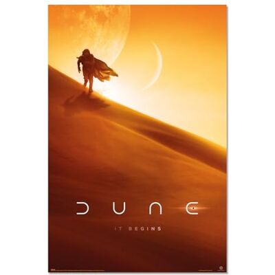 Grupo Erik Poster Kunstdruck Dune It Begins Deko Wohnzimmer oder Deko Schlafzimmer Deko Zimmer Größe 61 x 91 Offizieller Dune Merch Fanartikel Grupo Erik Poster Kunstdruck Dune It Begins Deko Wohnzimmer oder Deko Schlafzimmer Deko Zimmer Größe 61 x 91 Offizieller Dune Merch Fanartikel
