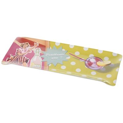 Alpac 379187 dienblad, motief Happy Days, acryl, 38 x 15 x 3 cm Alpac 379187 dienblad, motief Happy Days, acryl, 38 x 15 x 3 cm
