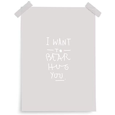 Bonjour Bebe Bonjourbaby 21128 009 poster, uniseks Bonjour Bebe Bonjourbaby 21128 009 poster, uniseks