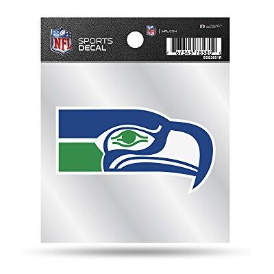 Rico Industries NFL Seattle Seahawks Retro 10 x 10 cm kleine stijl sticker Rico Industries NFL Seattle Seahawks Retro 10 x 10 cm kleine stijl sticker