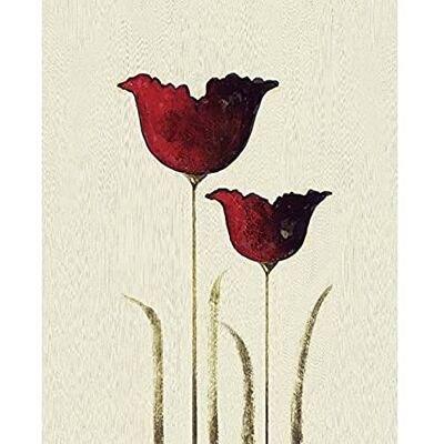 Nicola Evans " Tulpen 2" Canvas Print, Polyester, Meerkleurig, 40 x 50 cm Nicola Evans " Tulpen 2" Canvas Print, Polyester, Meerkleurig, 40 x 50 cm