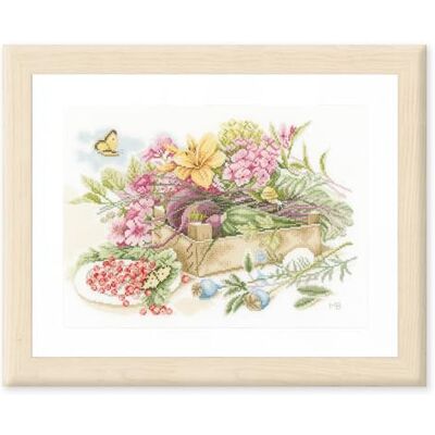 Lanarte PN Kruissteekpakket - Katoen, Meerkleurig - 37x25cm Lanarte PN Kruissteekpakket - Katoen, Meerkleurig - 37x25cm