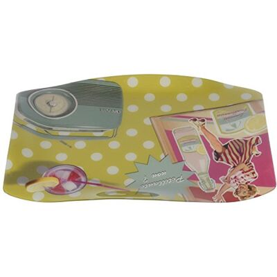 Alpac 379192 dienblad, motief Happy Days, acryl, 35 x 26 x 3 cm Alpac 379192 dienblad, motief Happy Days, acryl, 35 x 26 x 3 cm