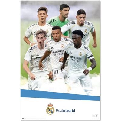 Grupo Erik Poster Real Madrid Team 36 x 24 inches / 91.5 x 61 cm Shipped Rolled Up Cool Posters, Art Poster, Wall Posters & Prints Grupo Erik Poster Real Madrid Team 36 x 24 inches / 91.5 x 61 cm Shipped Rolled Up Cool Posters, Art Poster, Wall Posters & Prints