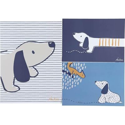 Noukie's Noukies A&J Poster, 3 stuks Noukie's Noukies A&J Poster, 3 stuks