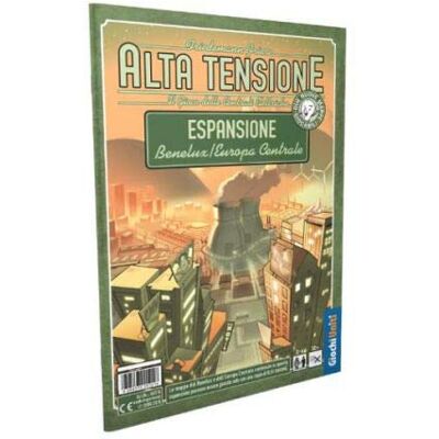 Giochi Uniti Hoogspanning Kaart - Midden-Europa & Benelux uitbreiding Giochi Uniti Hoogspanning Kaart - Midden-Europa & Benelux uitbreiding