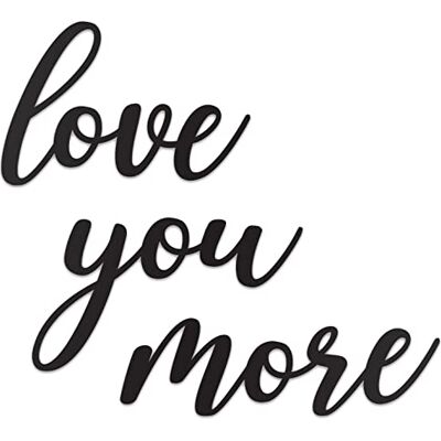 Vivegate Love You More Teken Metalen Wanddecoratie 55 x 71 cm Zwart Modern Mooi I Love You More Teken voor Opknoping Elke Kamer Love You More Love You Most Wall Art Love You More Decoraties Vivegate Love You More Teken Metalen Wanddecoratie 55 x 71 cm Zwart Modern Mooi I Love You More Teken voor Opknoping Elke Kamer Love You More Love You Most Wall Art Love You More Decoraties