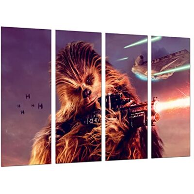 Cuadros Camara Moderne fotografie figuur film, Han Solo: Een verhaal van Star Wars, Chewbacca, 131 x 62 cm, Ref. 27240 Cuadros Camara Moderne fotografie figuur film, Han Solo: Een verhaal van Star Wars, Chewbacca, 131 x 62 cm, Ref. 27240