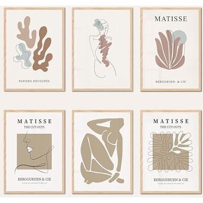 AG Design ® Dubbelzijdige set met 3 abstracte posters en kunstdrukken, 3 stuks x 30 x 42 cm, voor slaapkamer, woonkamer, keuken en kantoor, zonder lijst, AP3 351436 AG Design ® Dubbelzijdige set met 3 abstracte posters en kunstdrukken, 3 stuks x 30 x 42 cm, voor slaapkamer, woonkamer, keuken en kantoor, zonder lijst, AP3 351436