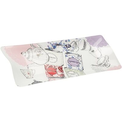 Alpac 378998 dienblad, motief Tea Time, acryl, 38 x 15 x 3 cm Alpac 378998 dienblad, motief Tea Time, acryl, 38 x 15 x 3 cm