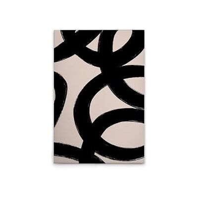 A.S. Création Canvas Canvas Minimalistisch Zwart Beige Muurschildering in Crème, Zwart 50 x 75 cm DD132612 A.S. Création Canvas Canvas Minimalistisch Zwart Beige Muurschildering in Crème, Zwart 50 x 75 cm DD132612