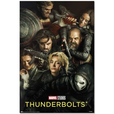 Grupo Erik Poster Marvel Thunderbolts 36 x 24 inches / 91.5 x 61 cm Shipped Rolled Up Cool Posters, Art Poster, Wall Posters & Prints Grupo Erik Poster Marvel Thunderbolts 36 x 24 inches / 91.5 x 61 cm Shipped Rolled Up Cool Posters, Art Poster, Wall Posters & Prints