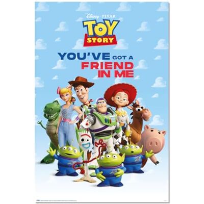 Grupo Erik Poster Disney Pixar Toy Story 36 x 24 inches / 91.5 x 61 cm Shipped Rolled Up Cool Posters, Art Poster, Wall Posters & Prints Grupo Erik Poster Disney Pixar Toy Story 36 x 24 inches / 91.5 x 61 cm Shipped Rolled Up Cool Posters, Art Poster, Wall Posters & Prints