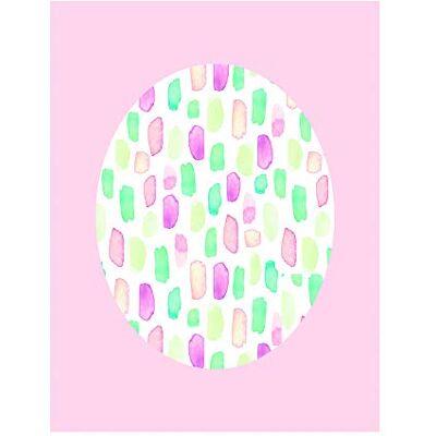 KOMAR Shelly Patterns Rose Kleurrijk Poster - Poster KOMAR Shelly Patterns Rose Kleurrijk Poster - Poster