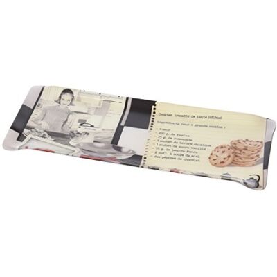 Alpac 379387 dienblad, bedrukt, cookies, acryl, 38 x 15 x 3 cm Alpac 379387 dienblad, bedrukt, cookies, acryl, 38 x 15 x 3 cm