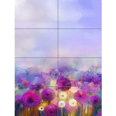 Artery8 Groot Uienbloemen XL Panelposter - Poster Artery8 Groot Uienbloemen XL Panelposter - Poster