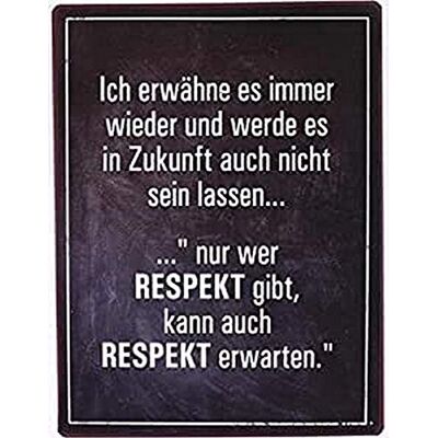 La Finesse Decoratieve Hangende Beschilderde Metalen Muur Plaque/Teken, Ich Erwähne Es Immer Wieder Und Werde Es... La Finesse Decoratieve Hangende Beschilderde Metalen Muur Plaque/Teken, Ich Erwähne Es Immer Wieder Und Werde Es...