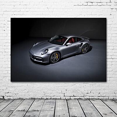 FREPEG Kunstposter PictureSupercar Porsches 911 Turbo Silver Car Sport Car Poster en Prints Canvas Wall Art Paintings Home Decor 20 x 30 cm geen lijst FREPEG Kunstposter PictureSupercar Porsches 911 Turbo Silver Car Sport Car Poster en Prints Canvas Wall Art Paintings Home Decor 20 x 30 cm geen lijst