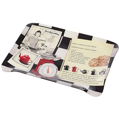 Alpac 379383 dienblad, bedrukt, cookies, acryl, 30 x 22 x 3 cm Alpac 379383 dienblad, bedrukt, cookies, acryl, 30 x 22 x 3 cm