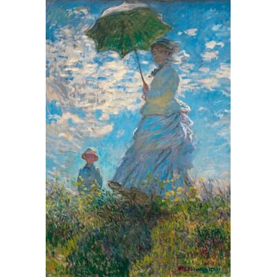 Close Up Vrouw met een Parasol Poster Madame Monet en Haar Zon (61cm x 91,5cm) Close Up Vrouw met een Parasol Poster Madame Monet en Haar Zon (61cm x 91,5cm)