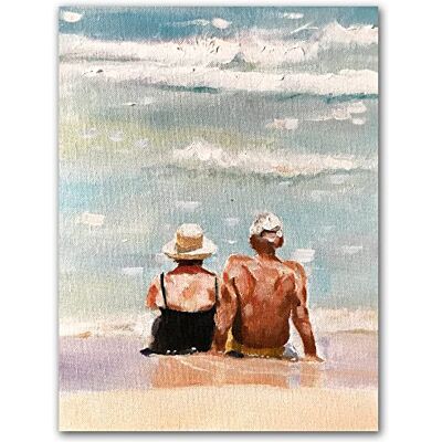 James Coates Paar op strand Art Print Poster Wall Art 16 x 12 inch (A3) James Coates Paar op strand Art Print Poster Wall Art 16 x 12 inch (A3)