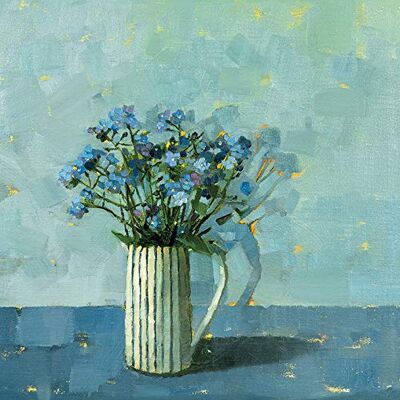 Anne-Marie Butlin 40 x 40 cm Canvas Print (Myosotis) Anne-Marie Butlin 40 x 40 cm Canvas Print (Myosotis)