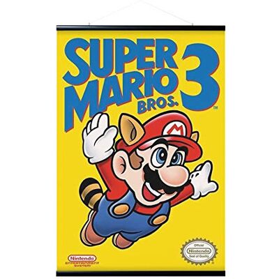 Grupo Erik Erik magnetische posterlijst met poster Supr Mario Bros 3 Grupo Erik Erik magnetische posterlijst met poster Supr Mario Bros 3