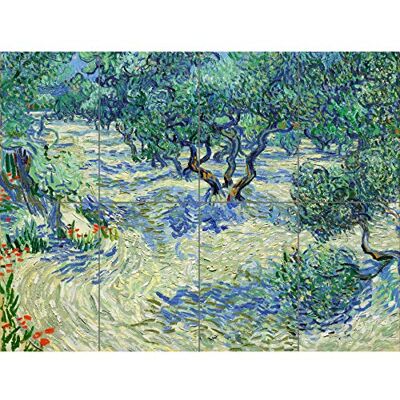Artery8 Vincent Van Gogh Olive Orchard XL Poster - Poster Artery8 Vincent Van Gogh Olive Orchard XL Poster - Poster