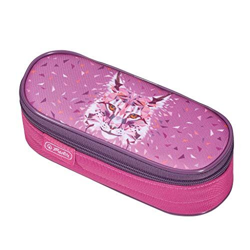 Herlitz luie etui airgo, wilde dieren lynx, wilde dieren lynx