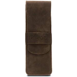 LONDO Lederen Pen en Potloodetui - Klassieke slanke etui LONDO Lederen Pen en Potloodetui - Klassieke slanke etui