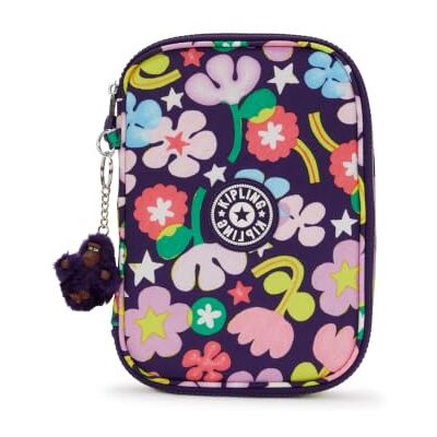Kipling 100 PENS Groot Etui, Etui, Hoesjes, Fairy Flower (Feenblume) Kipling 100 PENS Groot Etui, Etui, Hoesjes, Fairy Flower (Feenblume)