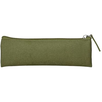 Liderpapel Plat etui, smal, met ritssluiting, 200 x 60 mm, legergroen., Militair Groen, hulpmapje Liderpapel Plat etui, smal, met ritssluiting, 200 x 60 mm, legergroen., Militair Groen, hulpmapje