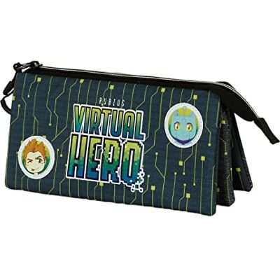 KARACTERMANIA Virtual Hero Etui, 24 cm, meerkleurig KARACTERMANIA Virtual Hero Etui, 24 cm, meerkleurig