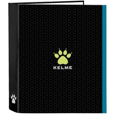 SAFTA Kelme Iron Ringband met 4 ringen, ideaal voor kinderen van verschillende leeftijden, comfortabel en veelzijdig, kwaliteit en duurzaamheid, 27 x 6 x 33 cm, Zwart, M, Casual SAFTA Kelme Iron Ringband met 4 ringen, ideaal voor kinderen van verschillende leeftijden, comfortabel en veelzijdig, kwaliteit en duurzaamheid, 27 x 6 x 33 cm, Zwart, M, Casual
