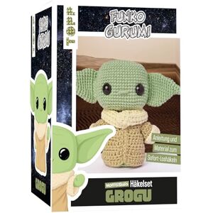 TOPP Funkogurumi Grogu. Das inoffizielle Häkelset: Anleitung, Misch-Garn in 3 Farben, Füllwatte, Häkelnadel 2,5 mm, Sicherheitsaugen, Maschenmarkierer, Wollnadel TOPP Funkogurumi Grogu. Das inoffizielle Häkelset: Anleitung, Misch-Garn in 3 Farben, Füllwatte, Häkelnadel 2,5 mm, Sicherheitsaugen, Maschenmarkierer, Wollnadel